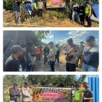 Polsek Bayung Lencir beserta Koramil Bayung Lencir dan Perwakilan Perusahaan PT. BPP dan PT. MBJ melaksanakan himbauan Larangan Illegal Drilling IMG-20260410-WA0076