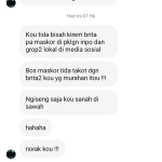 Salah Satu Komplotan Mafia Tanah Atas Nama Ahmad Melakukan Penghinaan Terhadap Media Mitra Negara, Lembaga Perlindungan Saki dan Korban, Bahkan melakukan pengancaman Terhadap Korban dan Tim Advokasi Screenshot_20260401-103326